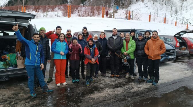 Dimanche 14 janvier 2024:  rencontres et découvertes en alpinisme hivernal